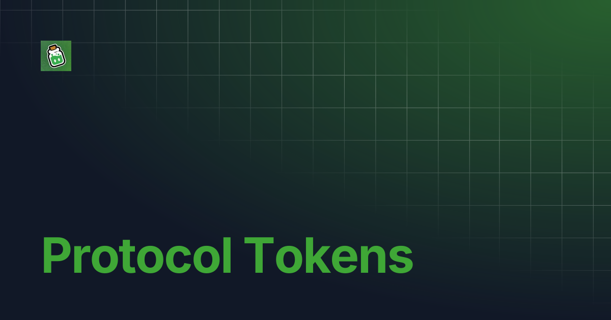 Protocol Tokens | Blend